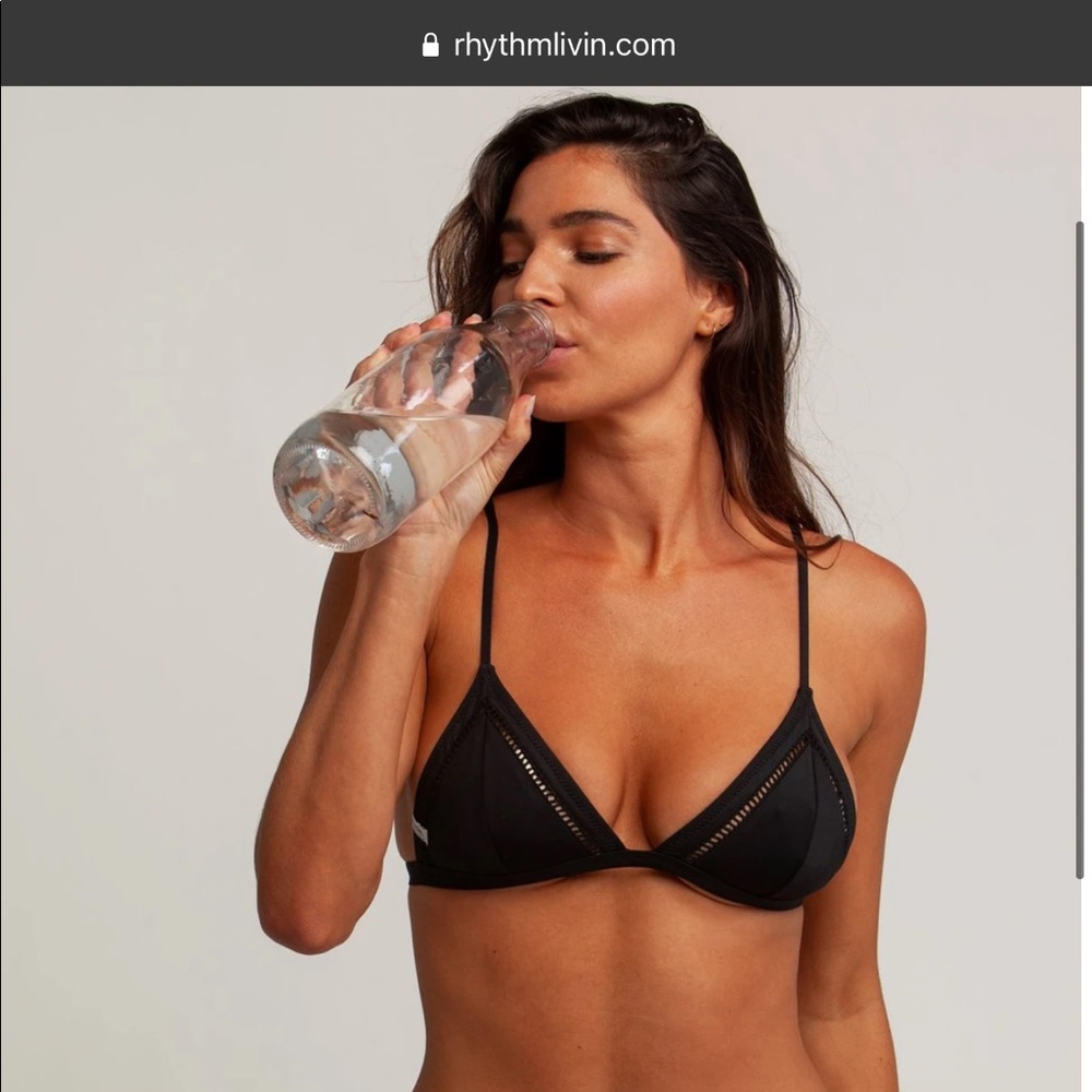 Black rhythm bikini top